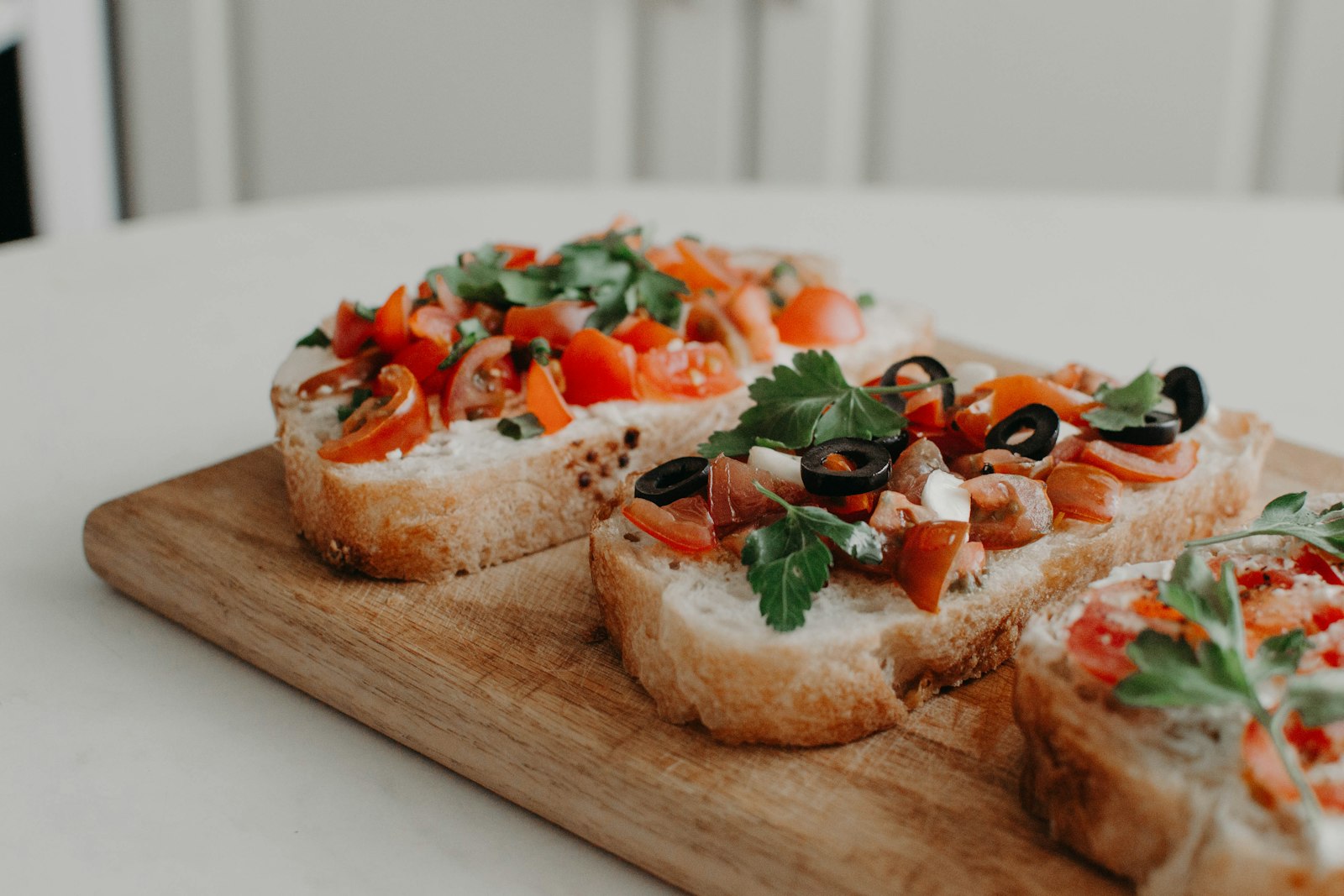 Crostini toscani pronti sul banco