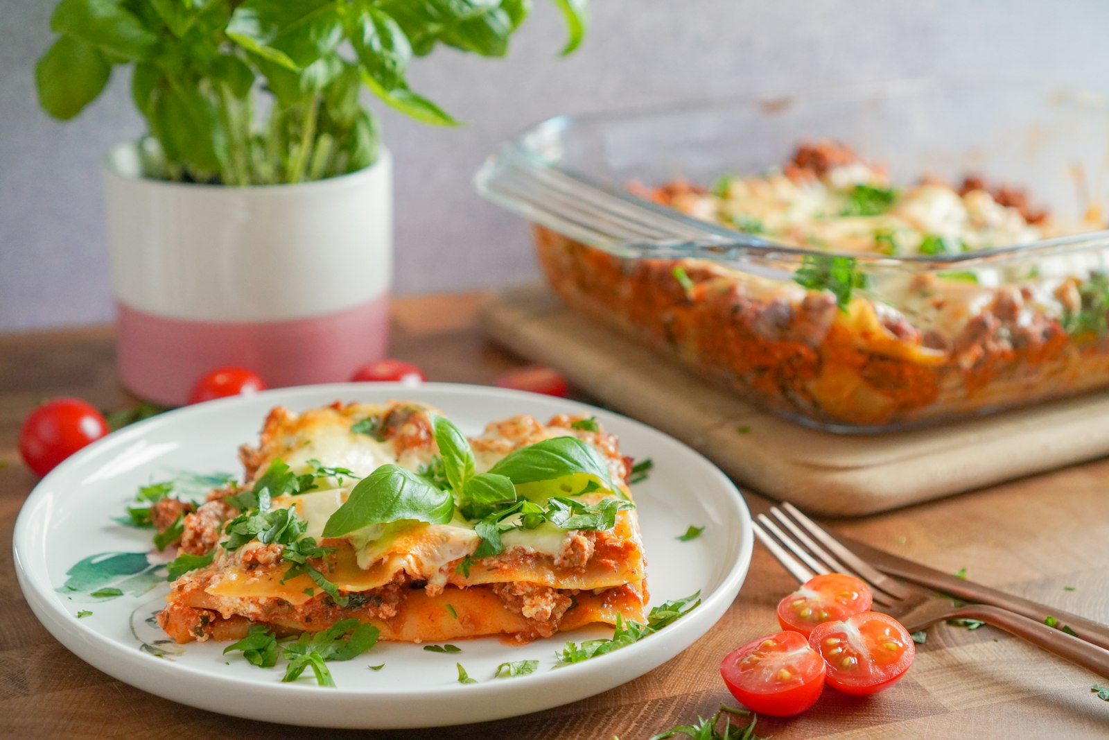Teglia di pasta al forno gratinata