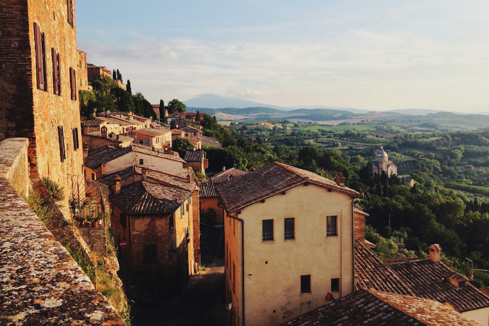 Colline della campagna toscana